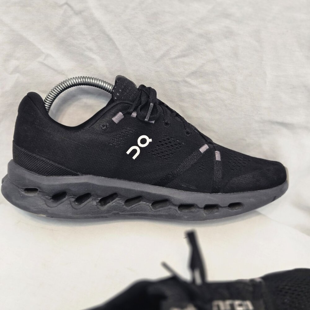 On Running Cloudsurfer All Black 3WD10440485 Womens Running Shoes Sz 10 - Picture 7 of 10
